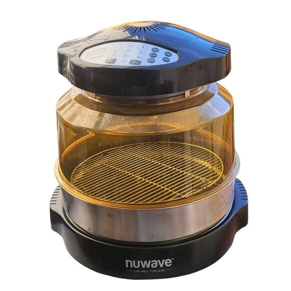 Nuwave Oven Pro Plus 20602 Black Upgraded Infared Stainless Steel‎ Extender Ring - Picture 1 of 9